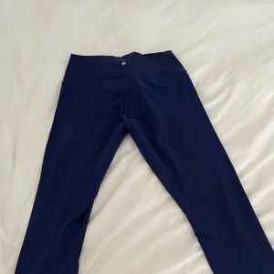 25” navy wunder train high-rise